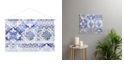 Deny Designs Ingrid Beddoes Portuguese Azulejos Wall Hanging Landscape, 47"x34"